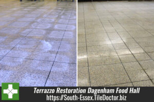 Terrazzo Restoration Dagenham Food Hall