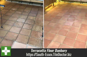 Terracotta Tiled Kitchen Floor Renovation Danbury Chelmsford